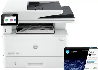 Coolblue HP LaserJet Pro MFP 4102dw + 1 extra zwarte XL toner aanbieding