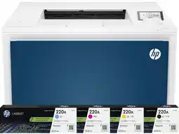 Coolblue HP Color LaserJet Pro MFP 4202dw + 1 extra set toners aanbieding