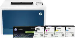 Coolblue HP Color LaserJet Pro MFP 4202dw + 1 set extra XL toners aanbieding