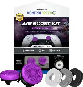 Coolblue KontrolFreek Frenzy AimBoost Thumbsticks + Precision Rings Paars/Zwart PS5/PS4 aanbieding