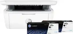 Coolblue HP LaserJet M140w MFP + 2 Toners Noirs Supplémentaires aanbieding