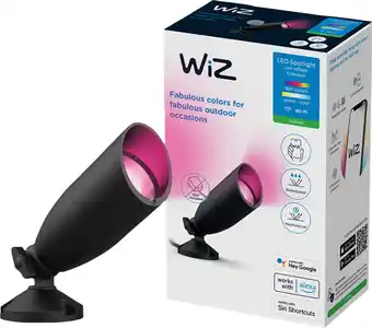 Coolblue WiZ Spot à Enterrer pour l'Extérieur - Lumière Blanche et Colorée - Extension - Noir aanbieding