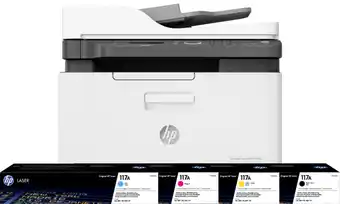 Coolblue HP Color Laser MFP 179fnw + 1 Set de Toners Supplémentaire aanbieding