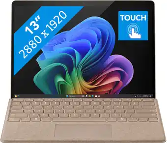 Coolblue Microsoft Surface Pro Copilot+ PC Snapdragon X Plus / 16GB / 512GB Dune aanbieding