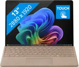 Coolblue Microsoft Surface Pro Copilot+ PC OLED Snapdragon X Elite / 16GB / 512GB Dune aanbieding