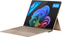 Coolblue Microsoft Surface Pro Copilot+ PC OLED Snapdragon X Elite / 16GB / 512GB Dune aanbieding