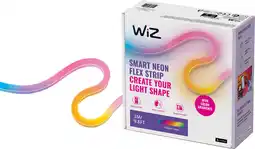 Coolblue WiZ Neon Ruban Lumineux pour l'Intérieur - Éclairage Coloré et Blanc - 3 m aanbieding