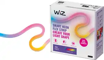 Coolblue WiZ Neon Ruban Lumineux pour l'Intérieur - Éclairage Coloré et Blanc - 3 m aanbieding