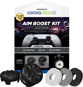 Coolblue KontrolFreek Galaxy AimBoost Appui-pouces + Anneaux de Précision Noir PS5/PS4 aanbieding