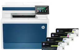 Coolblue HP Color LaserJet Pro MFP 4302dw + 1 Set de Toners XL Supplémentaires aanbieding