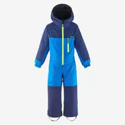 Decathlon Warm en waterdicht skipak voor kinderen 100 blauw aanbieding