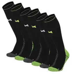 Decathlon Xtreme Compressie Sokken Hardlopen 6-pack Multi Black aanbieding