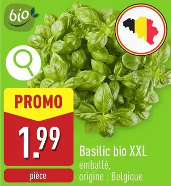 ALDI Basilic bio xxl aanbieding