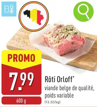 ALDI Rôti orloff aanbieding