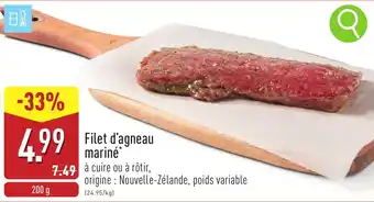 ALDI d'agneau marine aanbieding