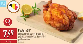 ALDI Poulet rôti aanbieding