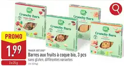 ALDI Barres aux fruits à coque bio aanbieding