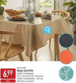 ALDI Home creation nappe plastifiée aanbieding