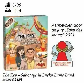 The key - sabotage in lucky lama land