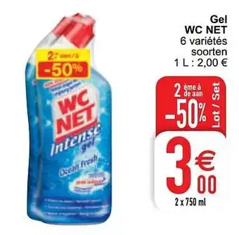 Cora Gel wc net 750ml aanbieding