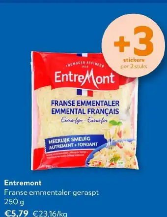 OKay Entremont Franse emmentaler geraspt aanbieding