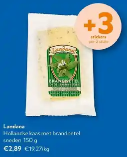 OKay Landana Hollandse kaas met brandnetel sneden aanbieding