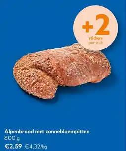OKay Alpenbrood met zonnebloempitten aanbieding