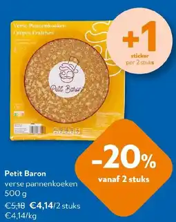 OKay Petit Baron verse pannenkoeken aanbieding