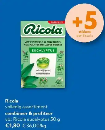 OKay Ricola eucalyptus aanbieding