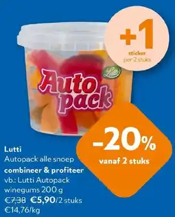 OKay Lutti Autopack winegums aanbieding