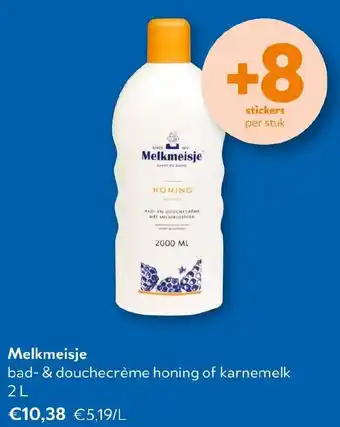 OKay Melkmeisje bad- & douchecrème honing of karnemelk aanbieding