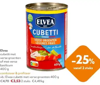 OKay Elvea cubetti met verse groenten of met verse basilicum aanbieding