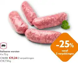 OKay Italiaanse worsten aanbieding