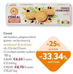 OKay Céréal choco crunchies zonder suikers aanbieding