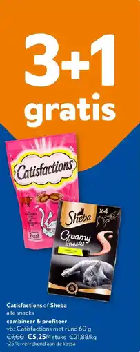 OKay Catisfactions met rund aanbieding