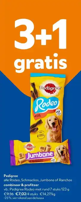 OKay Pedigree Rodeo met rund aanbieding