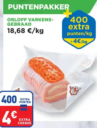 Renmans Orloff varkens- gebraad aanbieding