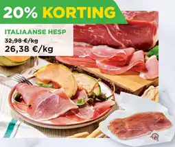 Renmans Italiaanse hesp aanbieding