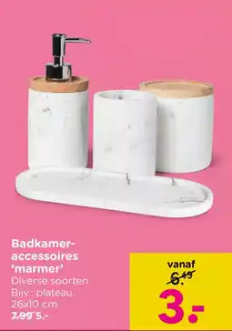 Xenos Badkamer accessoires marmer aanbieding