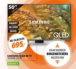 Expert Samsung QLED 4K TV 50Q80D 2024 aanbieding