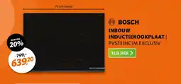 Expert Bosch inbouw inductiekookplaat  PVS731HC1M exclusiv aanbieding