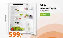 Expert AEG inbouw koelkast  TSK5088EF aanbieding