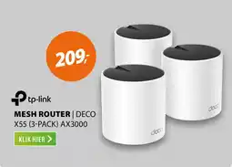 Expert Mesh router deco X55 3 pack AX3000 aanbieding