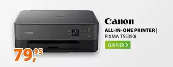 Expert Canon all in one printer  PIXMA TS5350i aanbieding