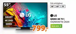 Expert LG QNED 4K TV  55QNED87T6 2024 aanbieding