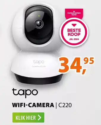 Expert Tapo wifi camera C220 aanbieding