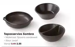 Hanos Tapasservies sombra aanbieding