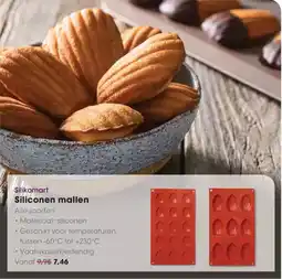Hanos Silikomart siliconen mallen aanbieding
