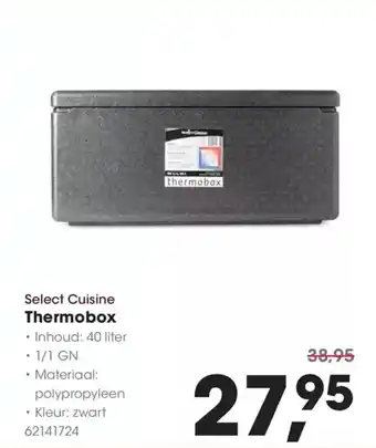 Hanos Select cuisine thermobox aanbieding