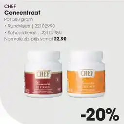 Hanos Chef concentraat aanbieding